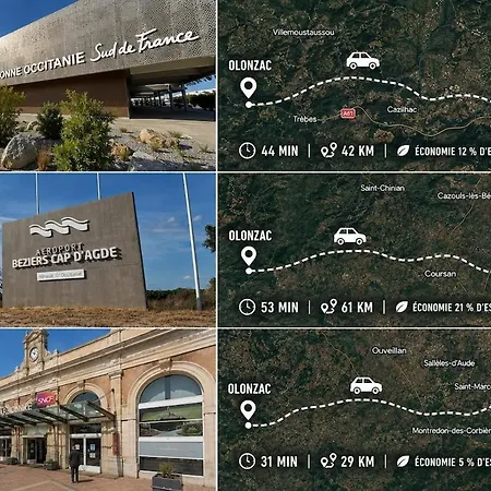 Maison Cinem'art In Minervois Olonzac